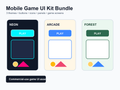 Mobile Game UI Kit Bundle