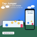 Tap Jumper Mobile Game Template